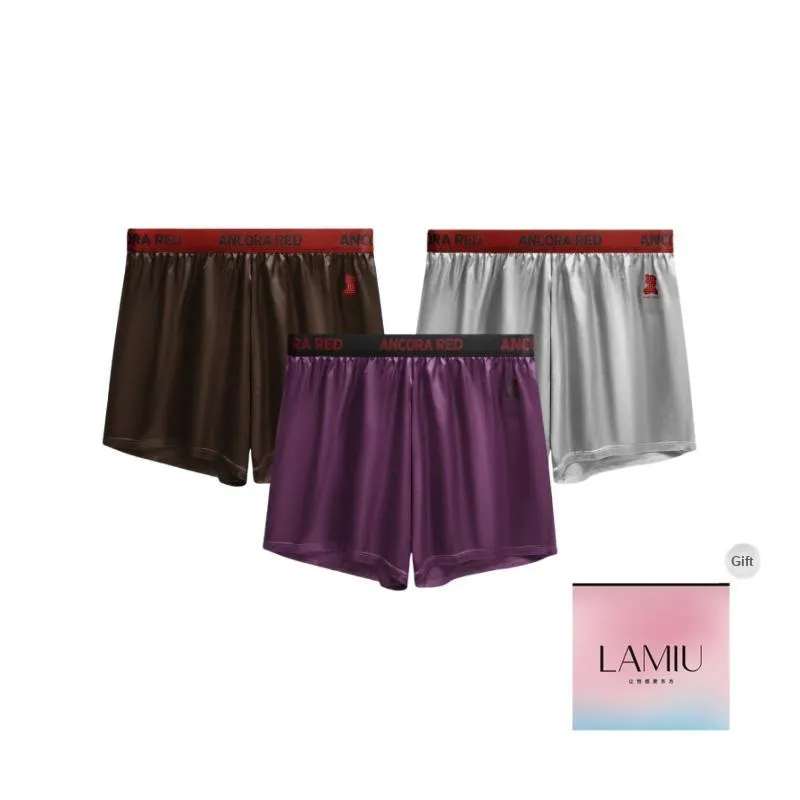 Lan Miao Boxer Shorts Men's Shopping Bag 3 Pack-11