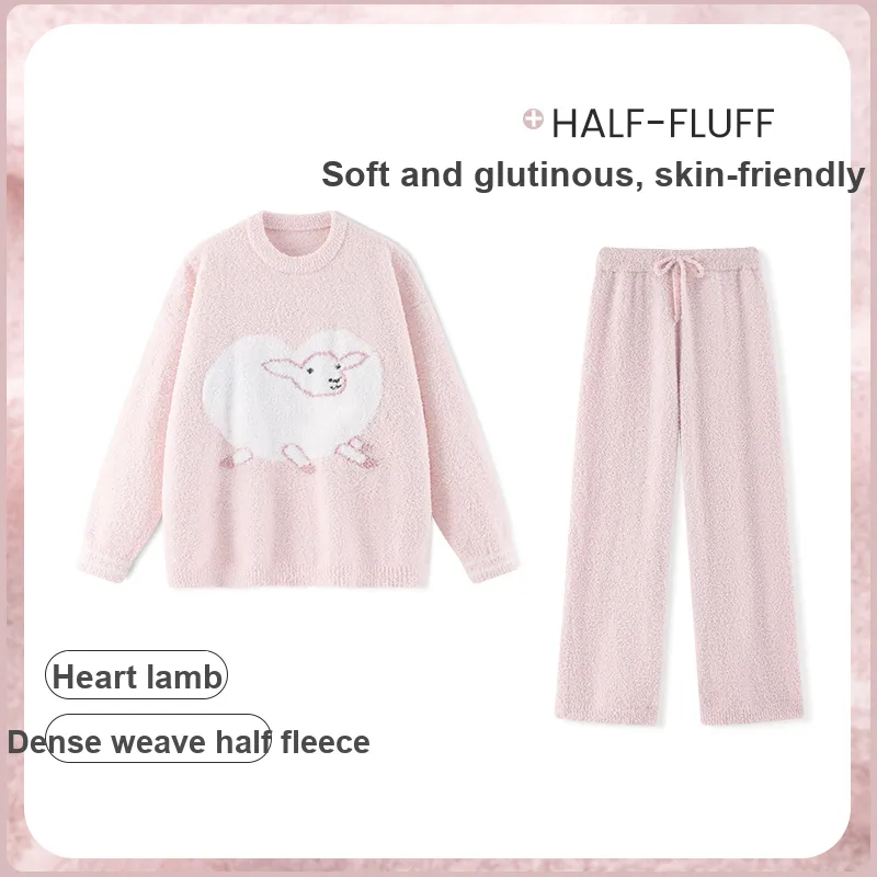 Beast's Secret Pajama Set Women's Pink-3