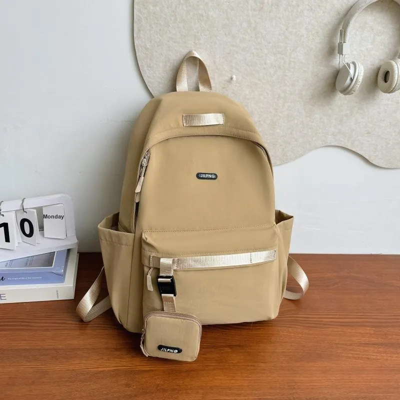 Vack Canvas Backpack Unisex Multicolor-12