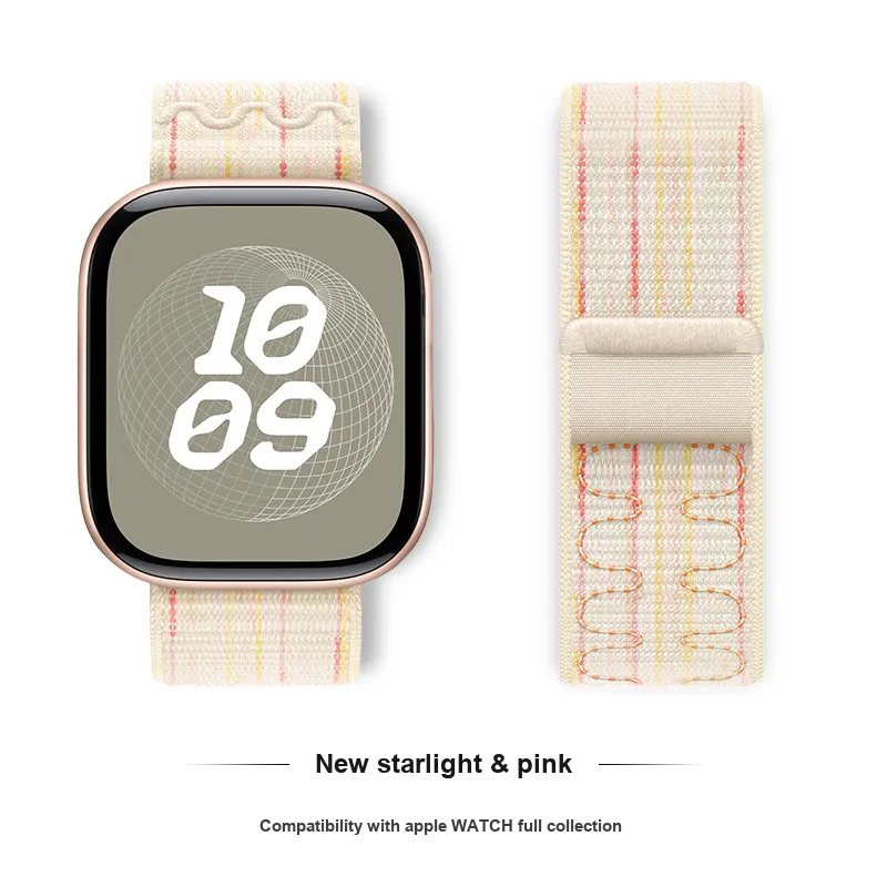 LOVINGCOOL Apple Compatibility Watch Band Nylon Material-11