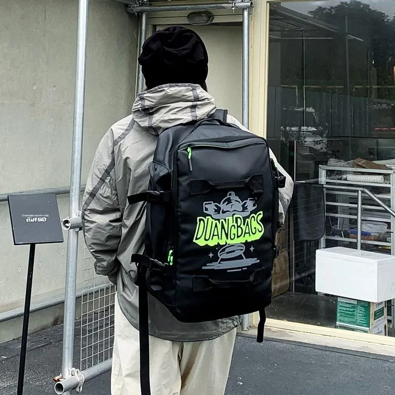 Wolfhorse PU Backpack Unisex Multicolor-25