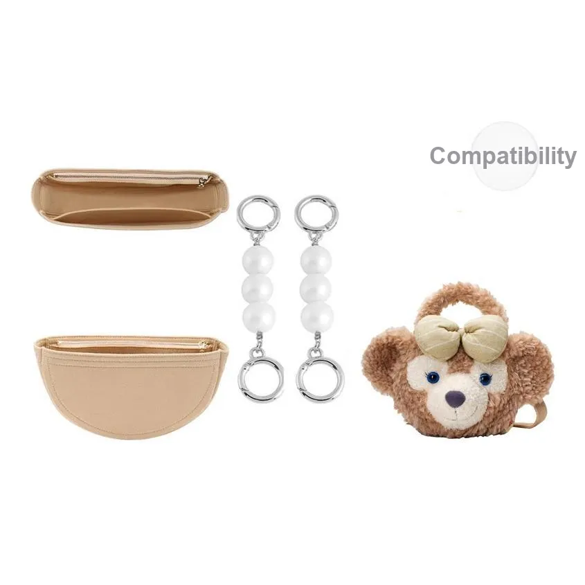 Luxury Care Artisan Workshop Вкладыш из фетра Сумка Женская Бежевая