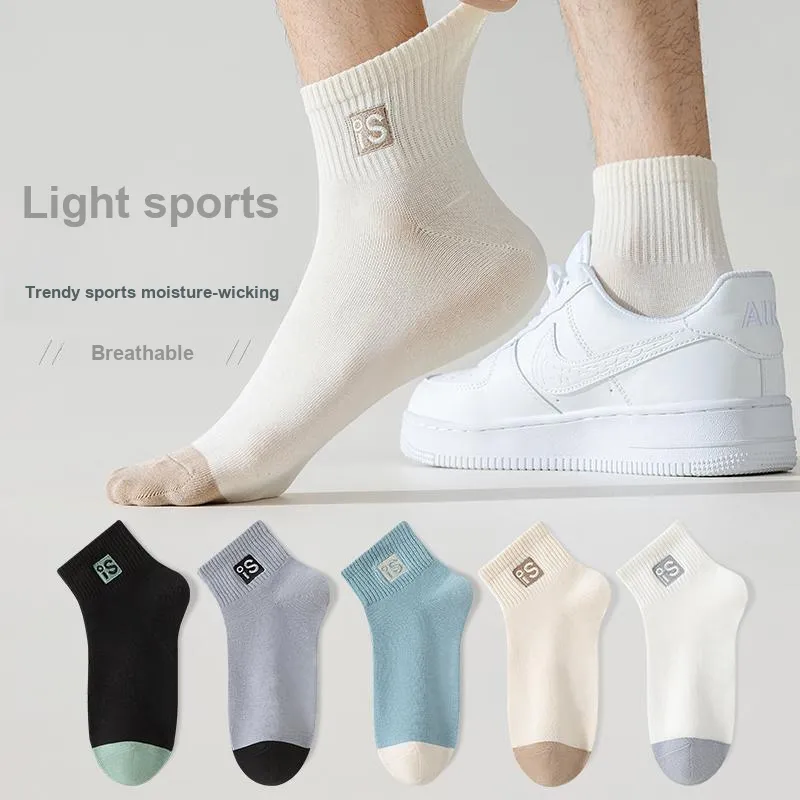 Cotton Gene Ankle Socks Men's 10 Pack-1