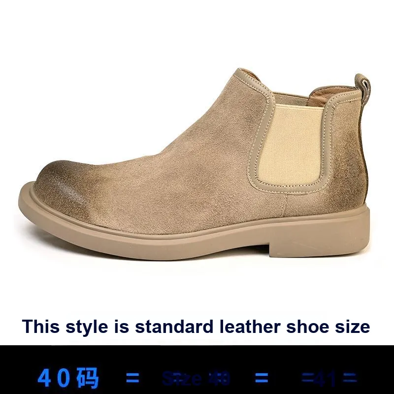 LEYGMENLG Ankle Length Chelsea Boots Men's-1