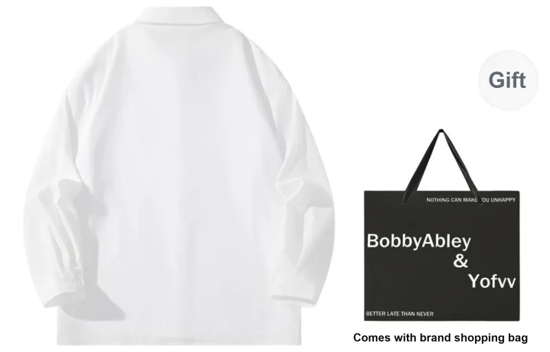 BOBBY ABLEY Shirt Coat Fall And Winter Unisex-208