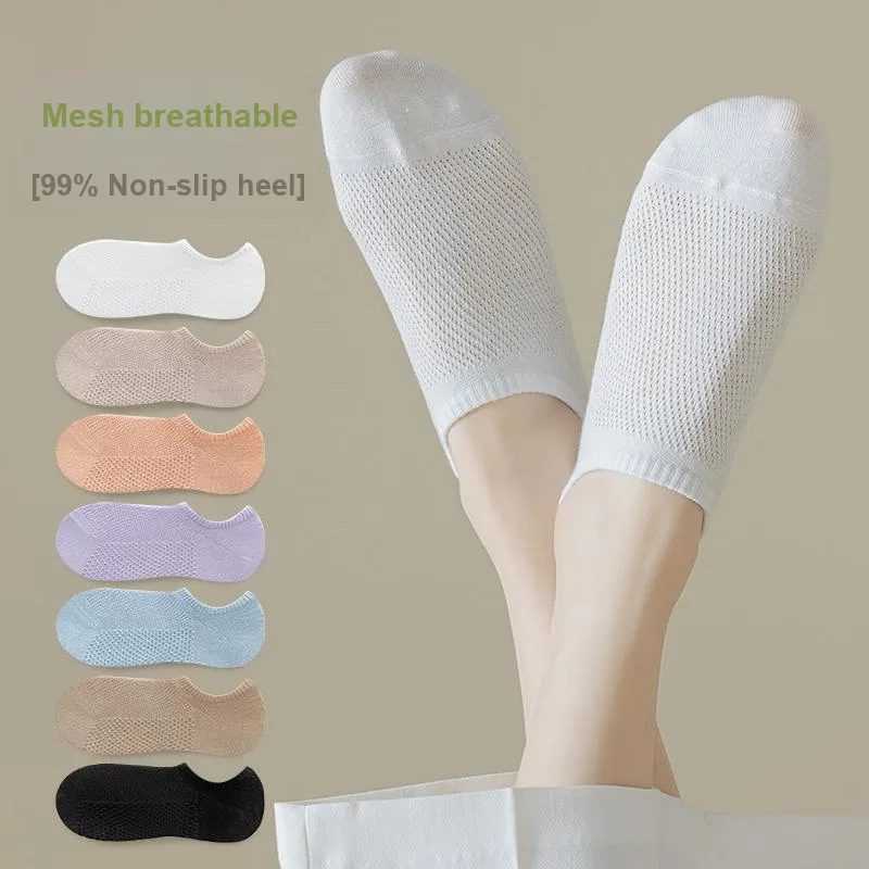 Top Melon No Show Socks Women's 5 Pack-6