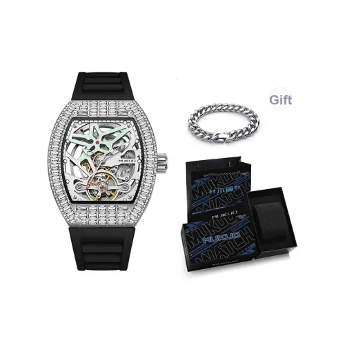 MUKUO Автоматический механический механизм Мужские часы 42mm*55mm*11mm Скелет