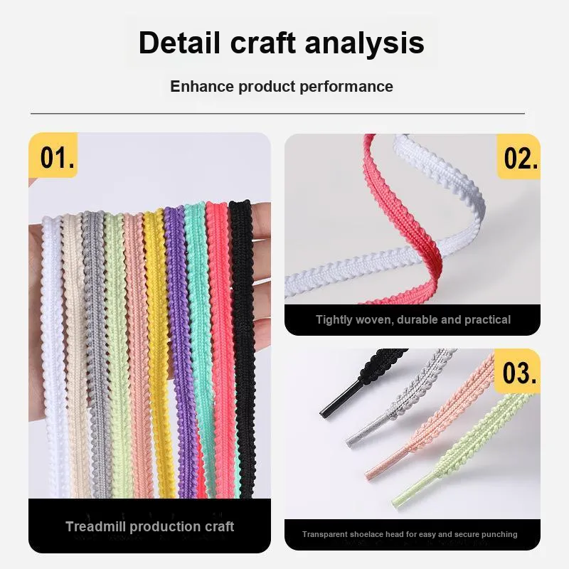 AAJF Polyester Shoelaces Unisex-3