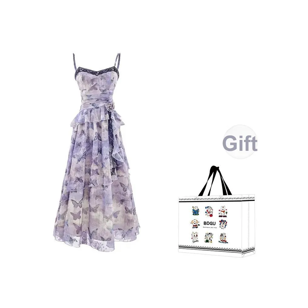 BDGU Slip Dresses Women's Purple