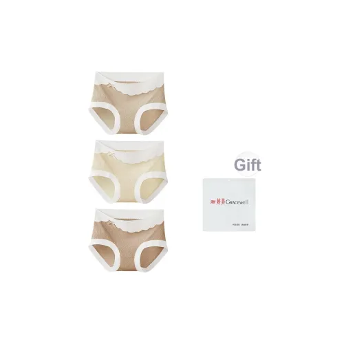 GRACEWELL Трусики-бикини Женские Сумка для покупок 3 шт