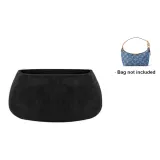 Black Liner Denim Lunch Bag