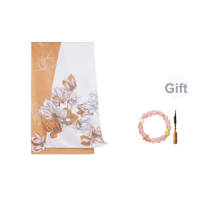 WENSLI Silk Scarves Women's-7