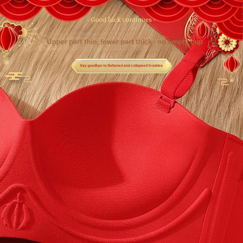 MIIOW Bra Women's Gift Box Set Red-2