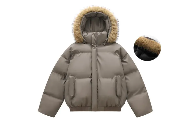 Ice Flying Puffer Jacket Unisex-13