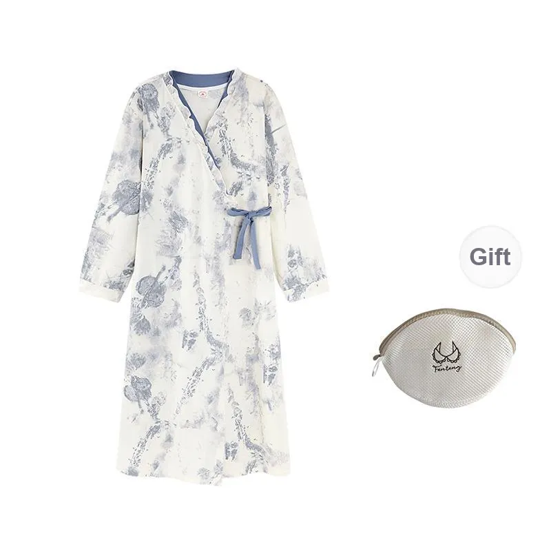 FENTENGCARE Nightgown/Bath Robes Women's Image Color-0