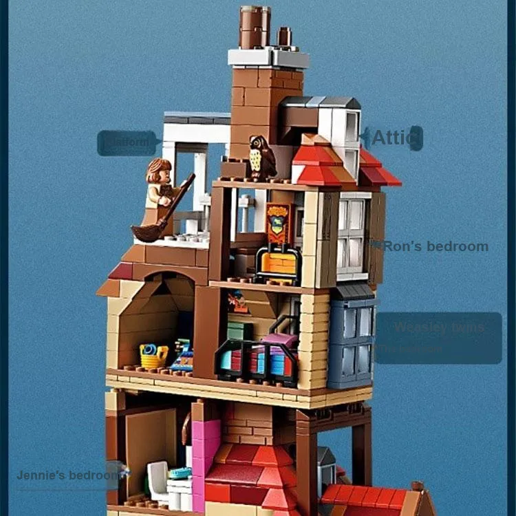 LEGO Harry Potter Attack On The Burrow Set 75980-2