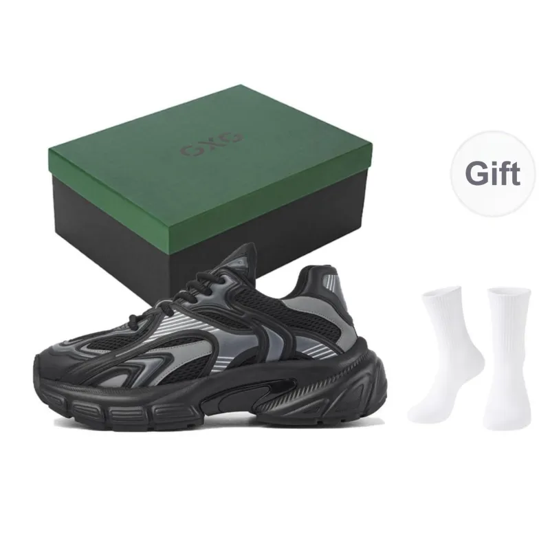 GXG Urban Techwear Cushioning, Slip Resistant, Abrasion Resistant, Breathable Low Top Chunky Sneakers Men's-13