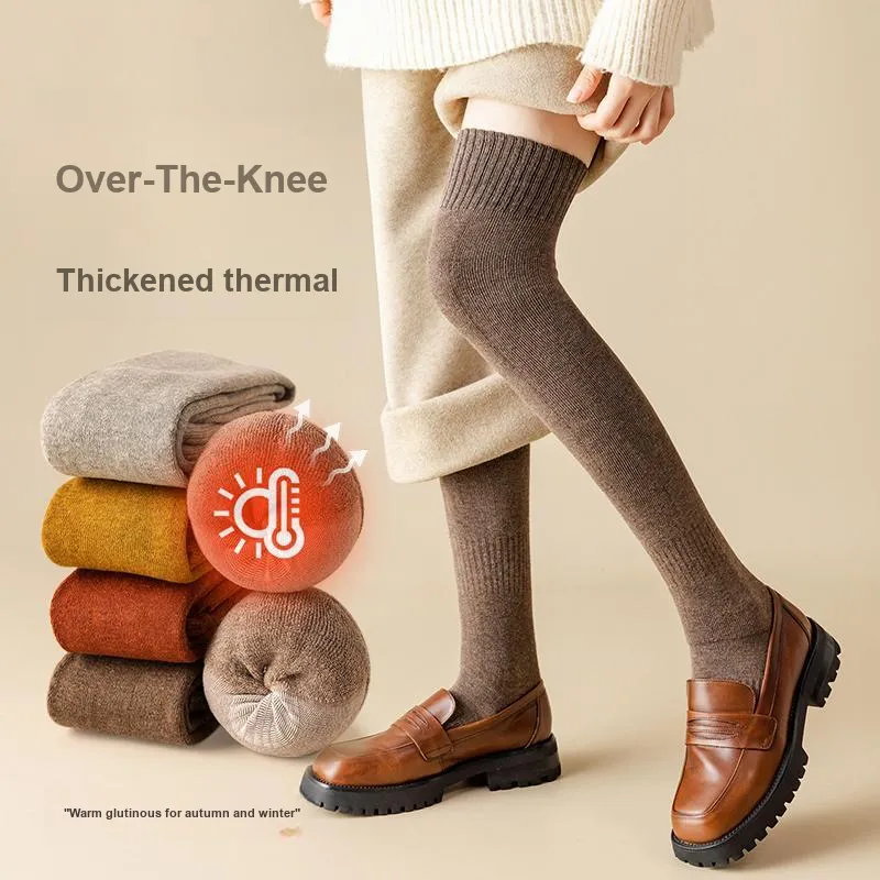 MIIOW Knee High Socks Women's Combo Set-4