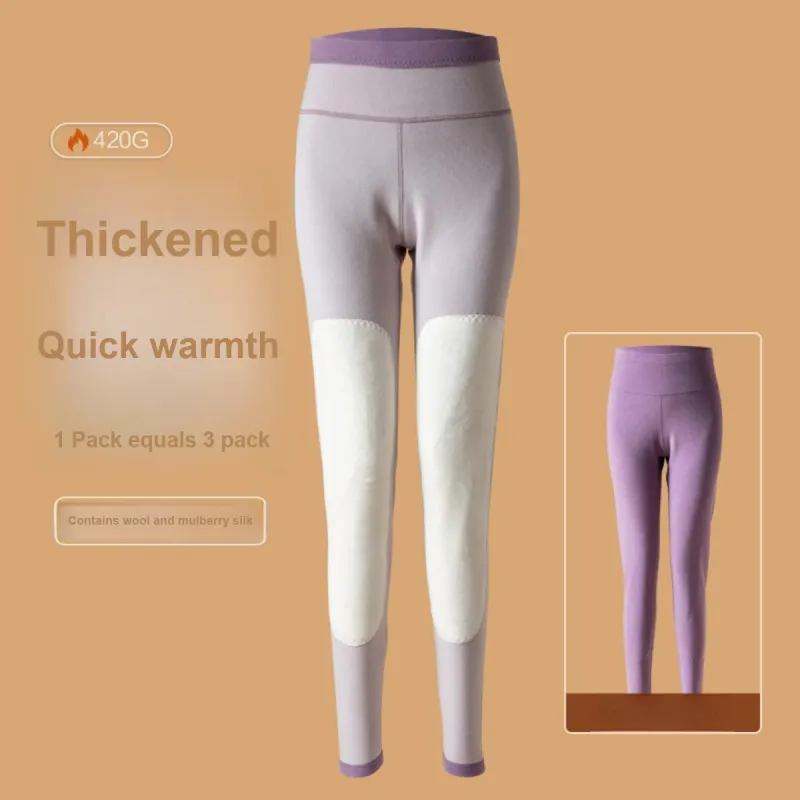 H YXIANG Women's Thermal Pants-2