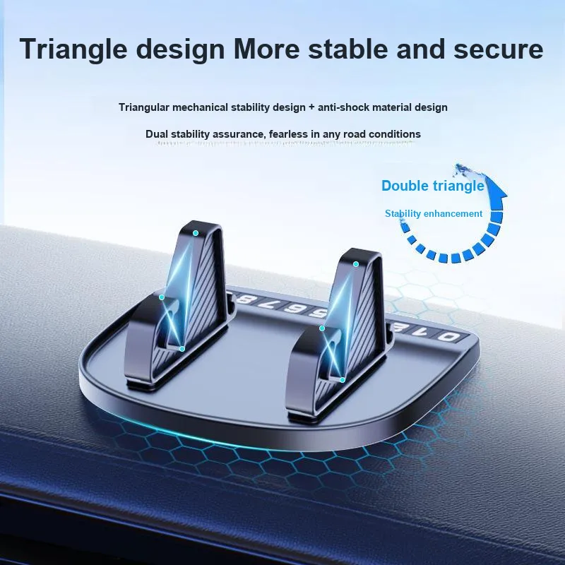 CHRROTA Phone Stand Multifunction Stand With Slip-Resistant Dashboard Cell Phone Holder Magnetic-2
