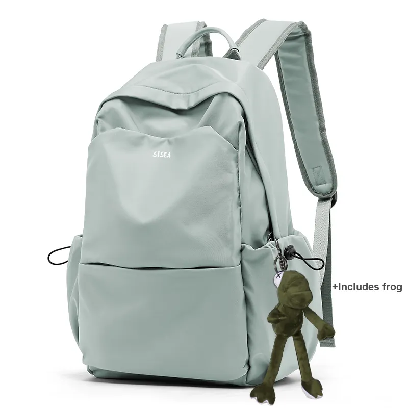 Sisea Fabric Backpack Travel Laptop Bag Regular Unisex Multicolor-160
