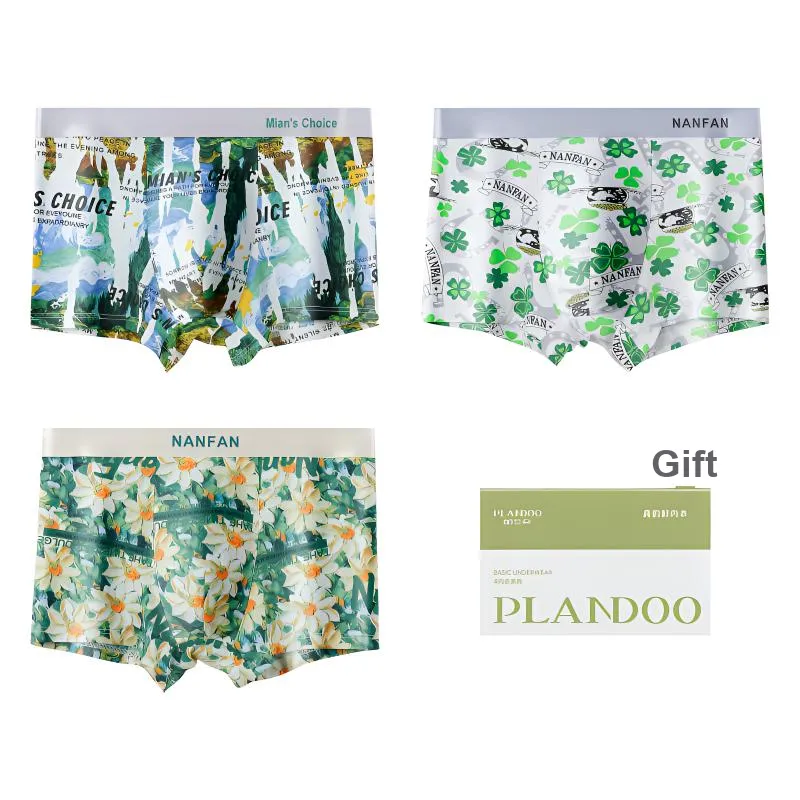 PLANDOO Underpants Men's 3 Pack-24