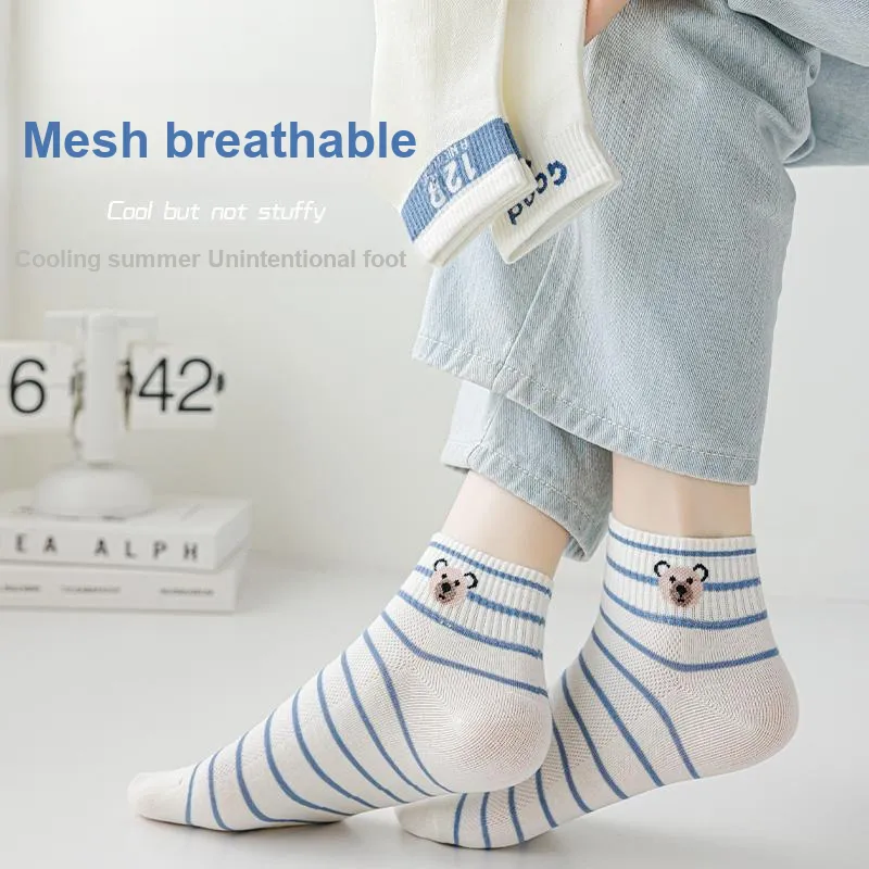 MIIOW Ankle Socks Women's 5 Pack-1
