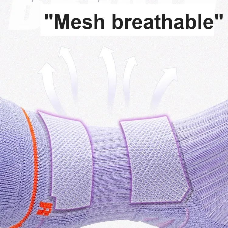 Gentle Welcome Basketball Socks Women's 6 Pack-1