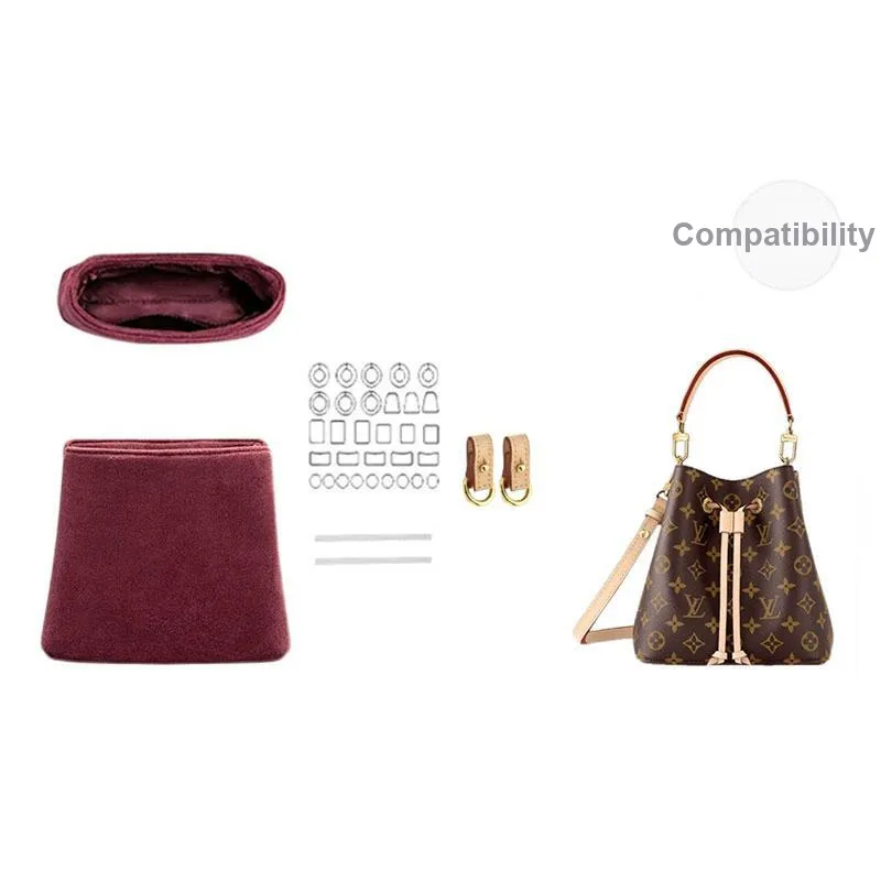 Jingxi Original Fleece Bag Accessory Women's Burgundy-6