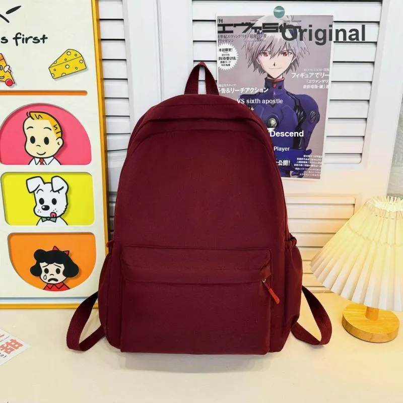 Kewuku Canvas Backpack Unisex Multicolor-13