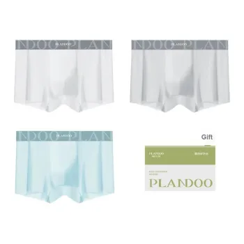 PLANDOO Underpants Men's Shopping Bag 3 Pack