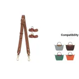 (Brown with Gold Buckle) Adjustable 86-103cm