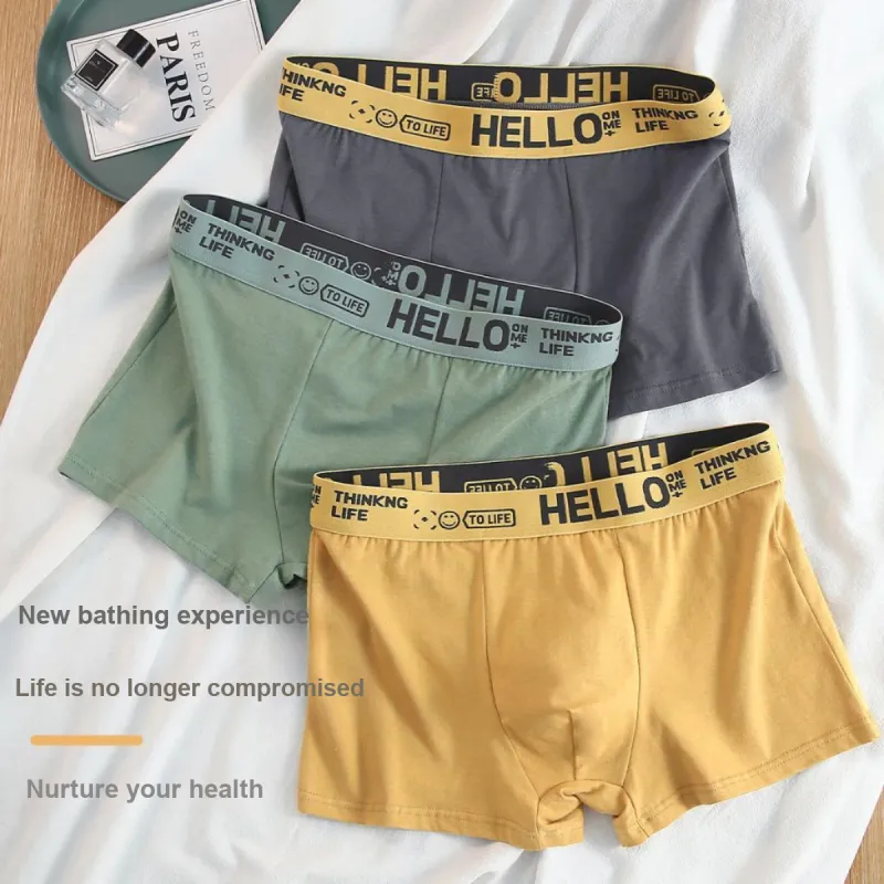 Cotton Shopping Underpants Men's 4 Pack-2