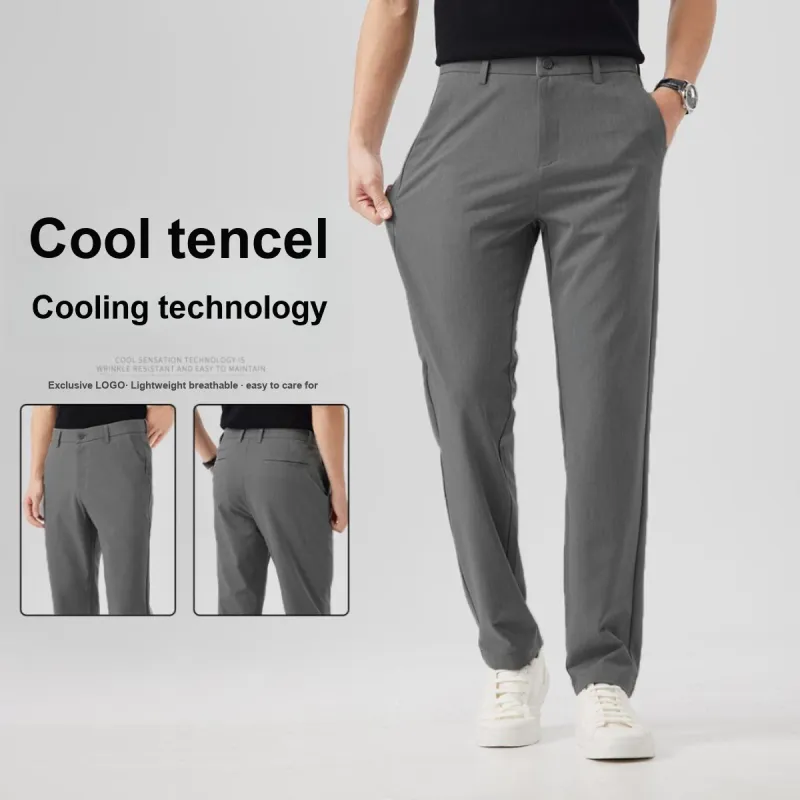 Red bean Casual Pants Men-9