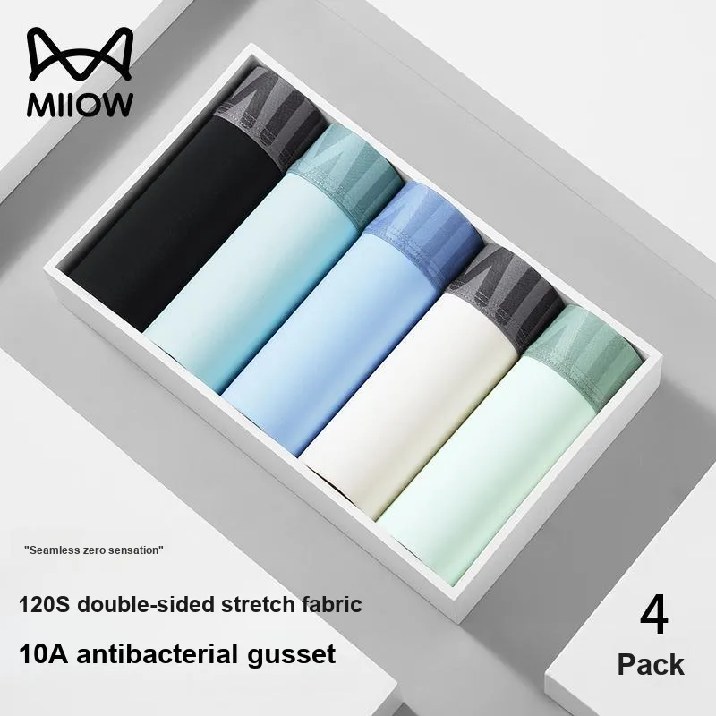 MIIOW Trend Party Series Underpants Men's 4 Pack-3