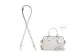 Sand White Leather Strap 90-120cm