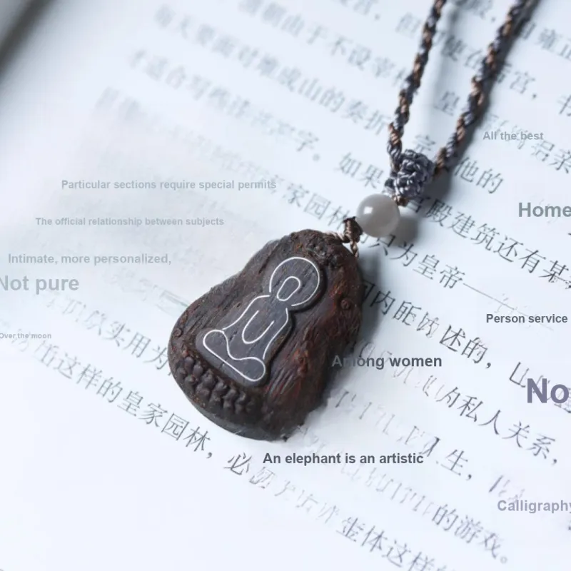 TIANTAISHAN Agarwood Necklaces Unisex-5