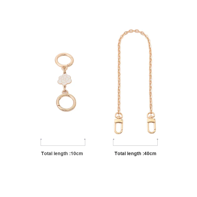 Gloya Alloy Decorative Chain Bag Accessory Women's Gold Tone-13