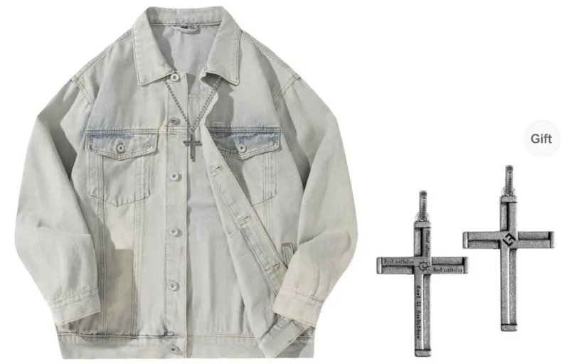 Lost N Forbidden X A.X.S.K Denim Jackets Unisex-6