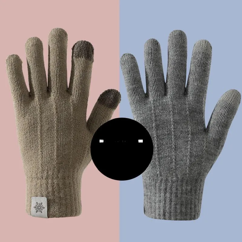 YUZHAOLIN Polyamide Knit Gloves Men's-2