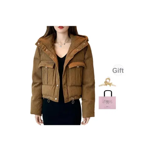 EVPGB Хаки Женские пуховики