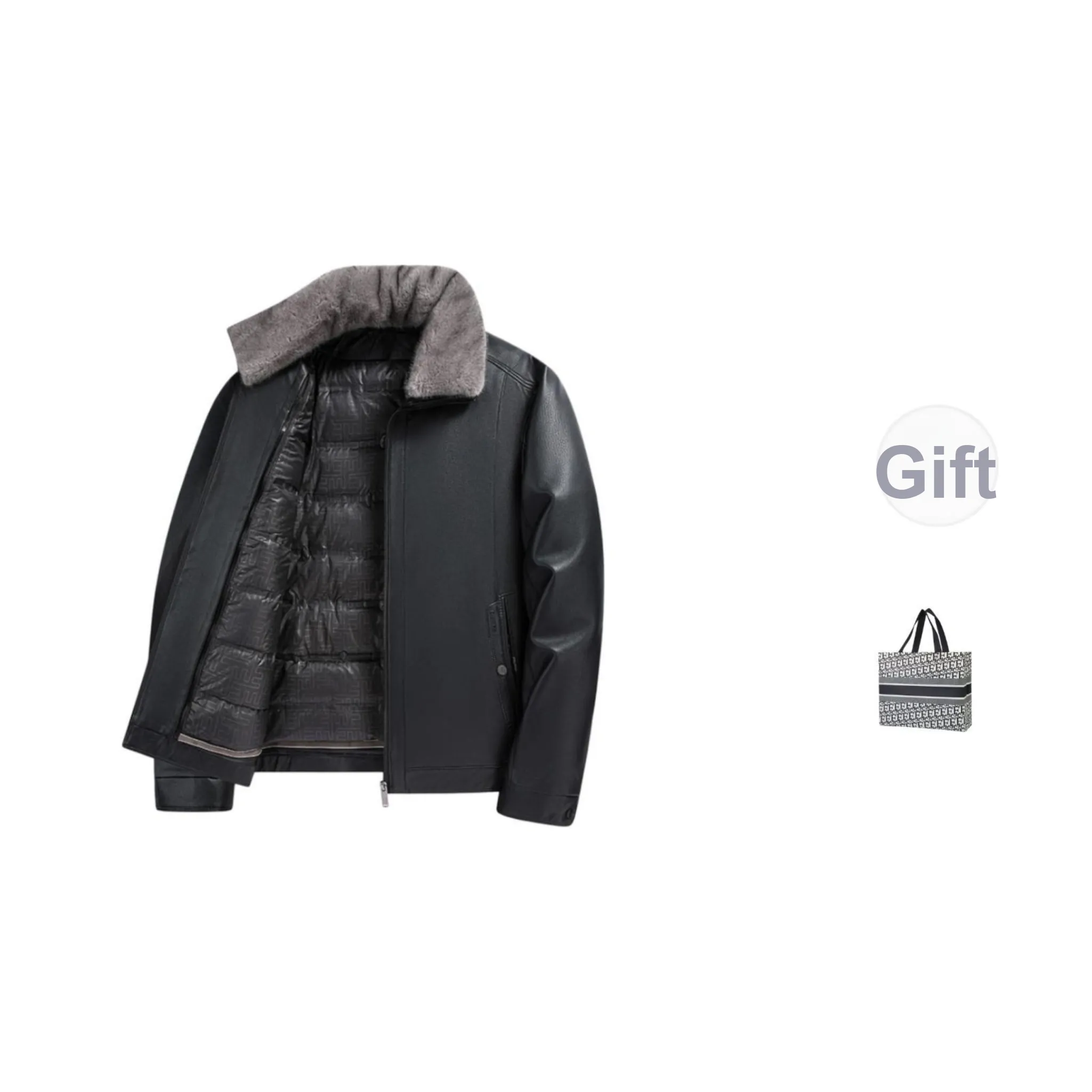 Vintage Cars Кожаная куртка Мужская