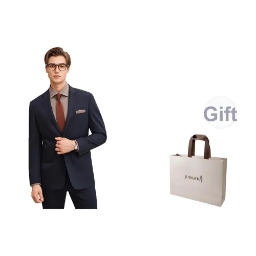 JUDGER Деловой костюм мужской темно-синий