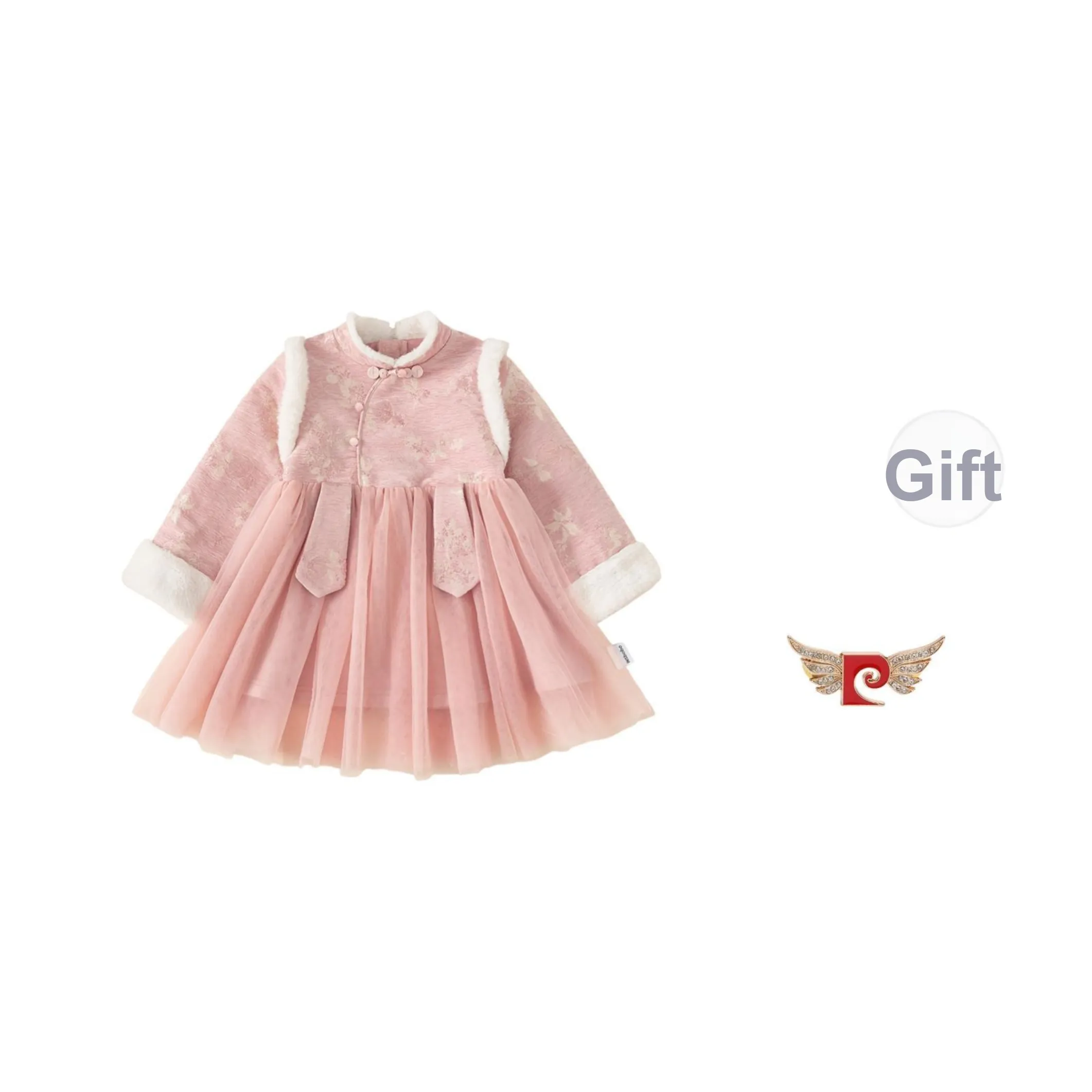 PIERRE CARDIN Розовые Платья для Девочек