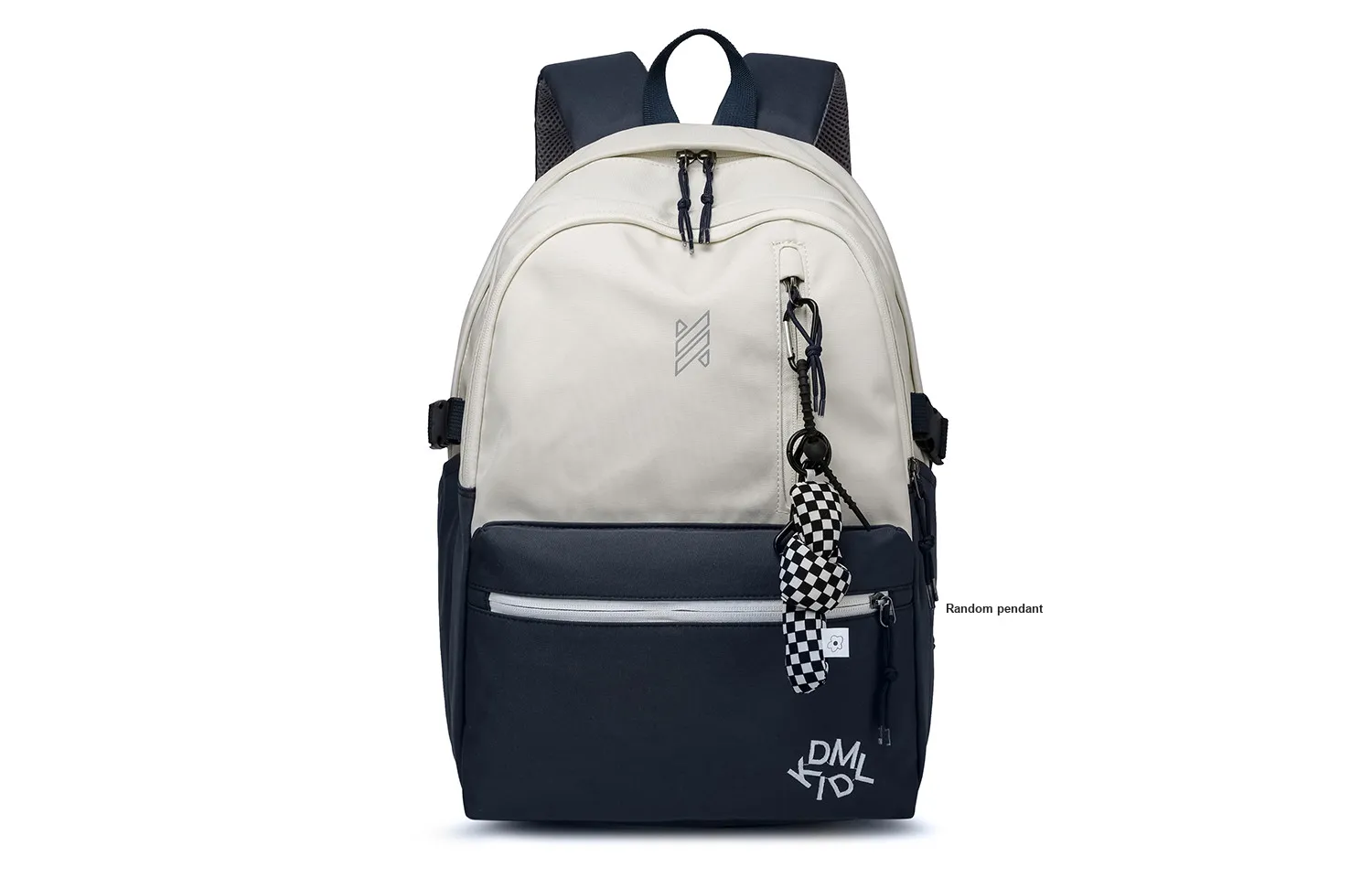 NOMK Nylon With Canvas Backpack Regular Unisex Multicolor