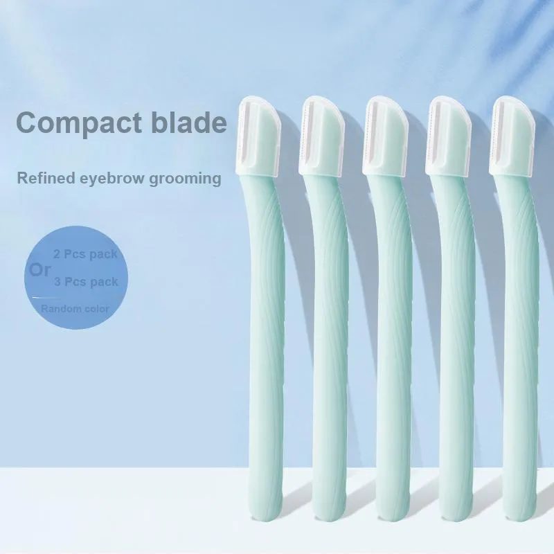 JIAOXUEFEI Micro Eyebrow Razor Safe Shaver For Brow Trimming Portable Suitable For Beginners 2 Pcs/4/6 Pieces-1