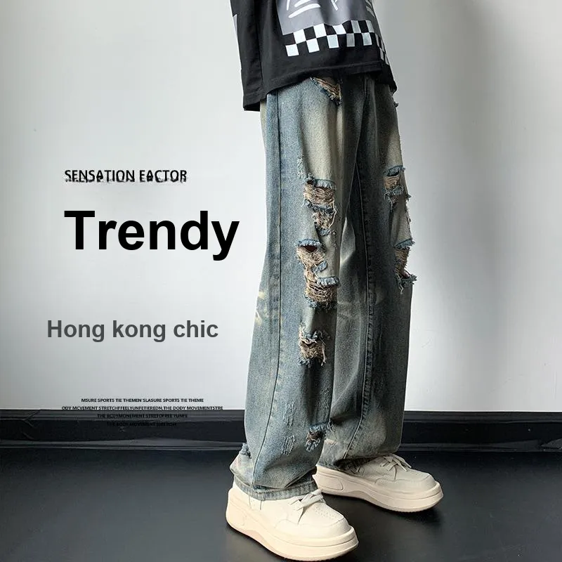 PANDA ADEVIL Jeans Unisex Blue-1