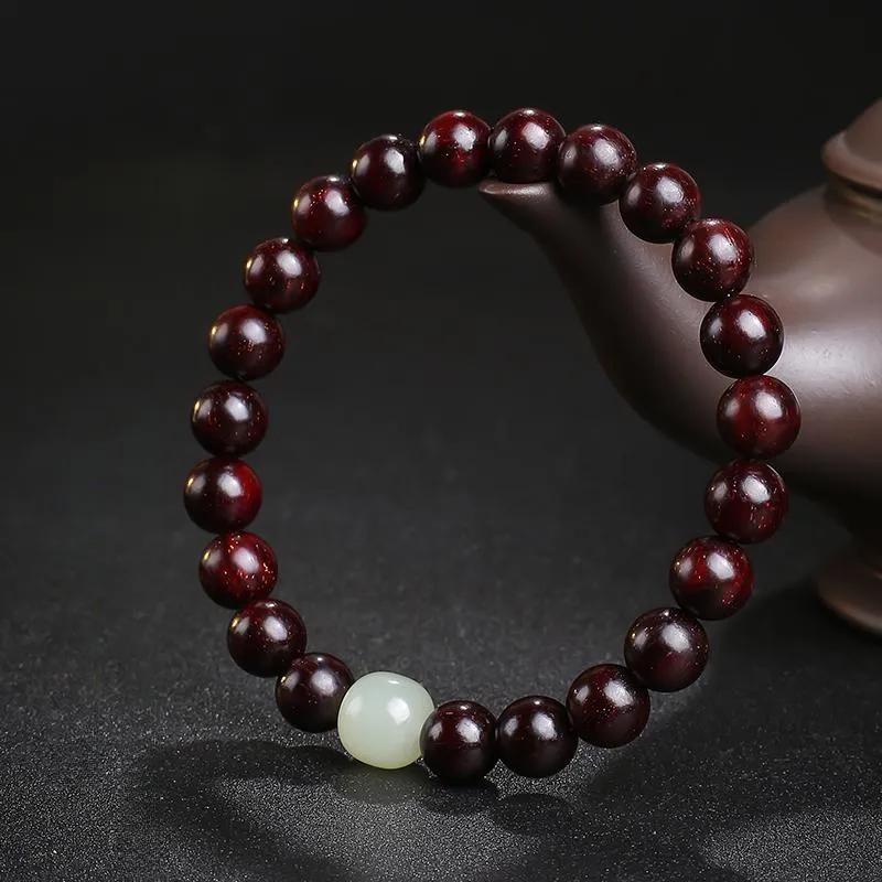 MUSHENGYUAN Pterocarpus Bracelets Unisex-5