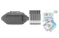 Gray, Warm Birthday Box[Includes 10 Pcs Mi Home Super Writing Gel Pen]