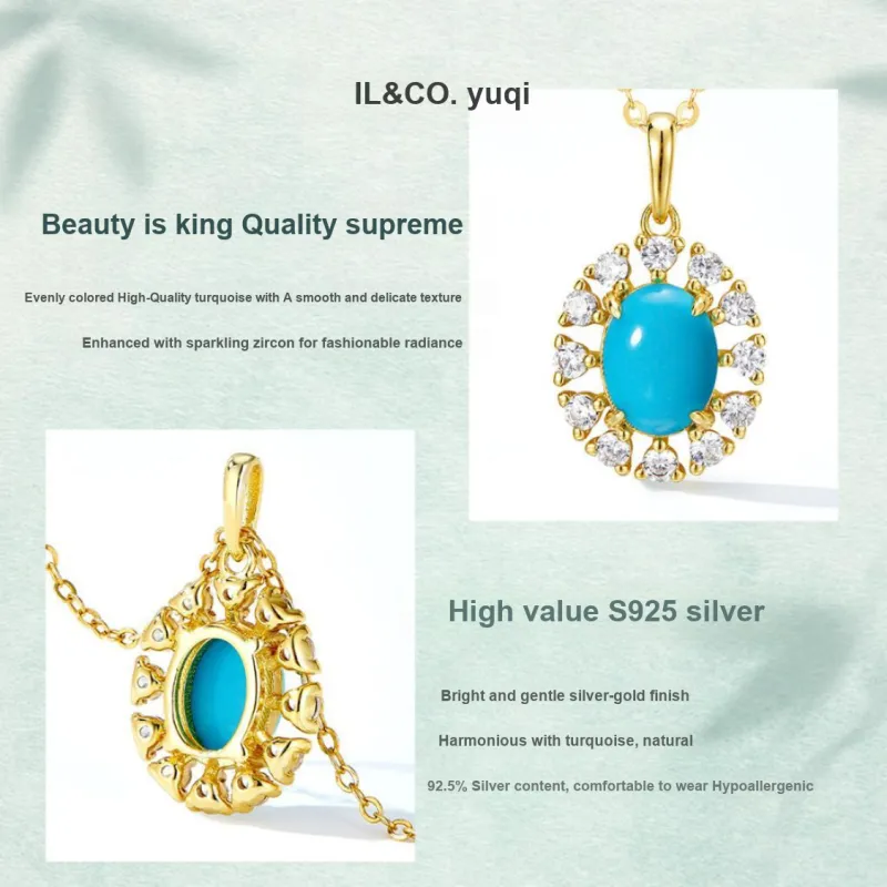IL&CO. Turquoises Necklaces Women's-5